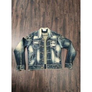 Backstage Jens Jacket Womens sz 32 Denim by FBND CoutureDenim 21473/012 Peru